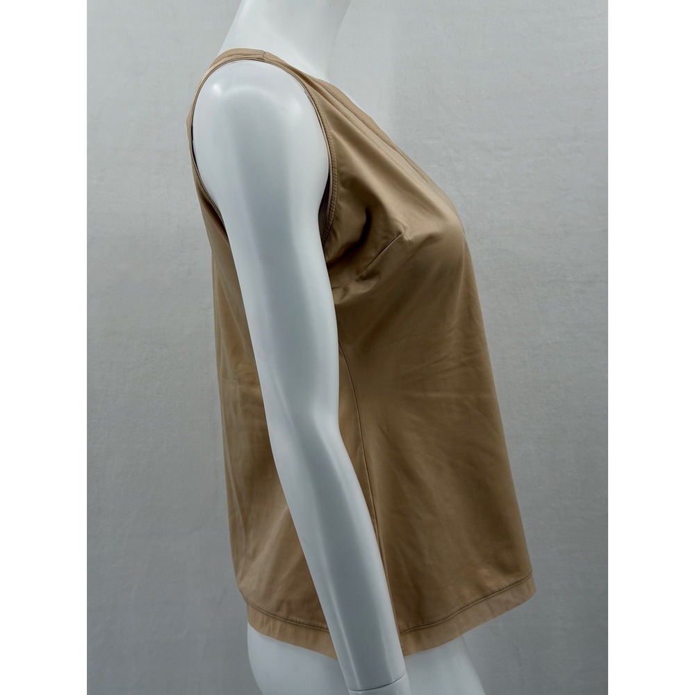 Spanx Top Womens 2X Tan Sleeveless Simplicity Tank V-Neck Stretch Slim Shapewear - Picture 3 of 10